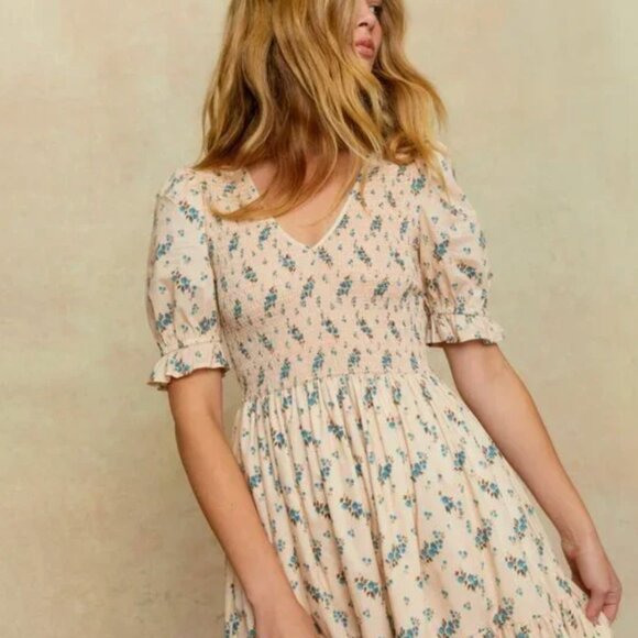 The Brooklyn Dress | Mums Ditsy Cream - Christy Dawn - Picture 3 of 8